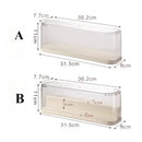 Axyaa Clear Acrylic Figure Display Storage Box with Lid Organizer