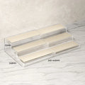 Axyaa Telescopic Ladder Shelf Perfume Organizer Funko POP Figures Acrylic Display Stand