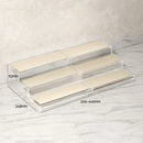 Axyaa Telescopic Ladder Shelf Perfume Organizer Funko POP Figures Acrylic Display Stand
