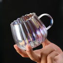 Axyaa Pumpkin Glass Cups - 400ml High Borosilicate Coffee Tea Drinkware