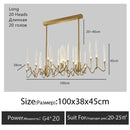 Axyaa Crystal Pendant Lamp: Elegant Bubble LED Chandelier for Home, Restaurant, Living Room, Bedroom