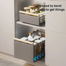 Axyaa Kitchen Sink Pull-out Rack Cabinet Basket Organizer