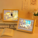 Axyaa Modern Minimalist Bedroom Luminous Lighting Painting