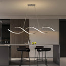 Axyaa Modern LED Chandelier for Dining Room and Kitchen Lighting