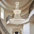 Axyaa Brass Gold Silver Crystal Chandelier Pendant Dimmable Ceilings Lustre