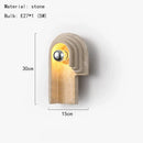 Axyaa LED Stone Wall Light for Bedroom and Bathroom