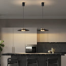 Axyaa Modern Black Dining Room Pendant Lights LED Chandelier Lighting