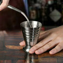 Axya Stainless Steel Bar Jigger 2.5oz 75ml - Bartender Essential & Kitchen Barware