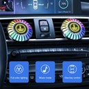 Axyaa Car Music Rhythm RGB LED Vent Light: Sound Activated Ambient Light Control