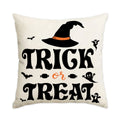 Halloween Ghost Pillowcase by Axyaa - Sofa Decor Throw Pillow Cover