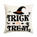 Halloween Ghost Pillowcase by Axyaa - Sofa Decor Throw Pillow Cover