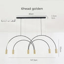 Axyaa Minimalist Postmodern Geometric Chandeliers for Home and Restaurants