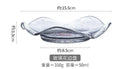 Axyaa Luminous Glass Plate for Creative Desserts and Fruits