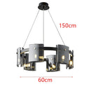 Axyaa Modern LED Pendant Light Chandeliers for Living Room Indoor Lighting