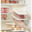 Axyaa Fridge Organizer Bins for Fresh Food Storage and Organization