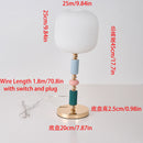Axyaa Designer Ceramic Table Lamp LED Modern Luxury High-end Atmosphere Desk Light