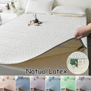 Axyaa Cooling Latex Bedding Set with Summer Bed Mat, Pillowcase, and Sheet