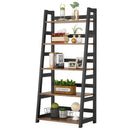 Axyaa Industrial 5-Tier Bookshelf: Modern Home Office Storage Organizer