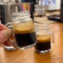 Axyaa 35ml Glass Sealed Mini Bottle Set for Coffee, Honey, Juice - Leakproof & Portable Jar