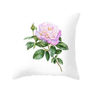 Axyaa Rose Flowers Cushion Cover 45*45cm Home Decor Sofa Car Pillow Cover