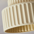 Axyaa French Cream LED Ceiling Light - Wabi Sabi Style Vintage Indoor Lamp