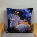 Axyaa Jesus Christ Soft Plush Cushion Cover 45*45 Throw Pillow Case Home Decor