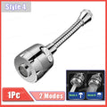 Axyaa Faucet Extender Bubbler 360° Rotatable Nozzle Adapter for Kitchen Bathroom