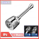 Axyaa Faucet Extender Bubbler 360° Rotatable Nozzle Adapter for Kitchen Bathroom