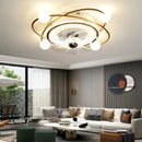 Axyaa Nordic Ceiling Fan Light Remote Control 6 Speed Bedroom Living Room Fan