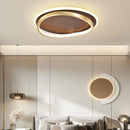 Axya Walnut LED Ceiling Light Chandelier for Home Indoor Lighting