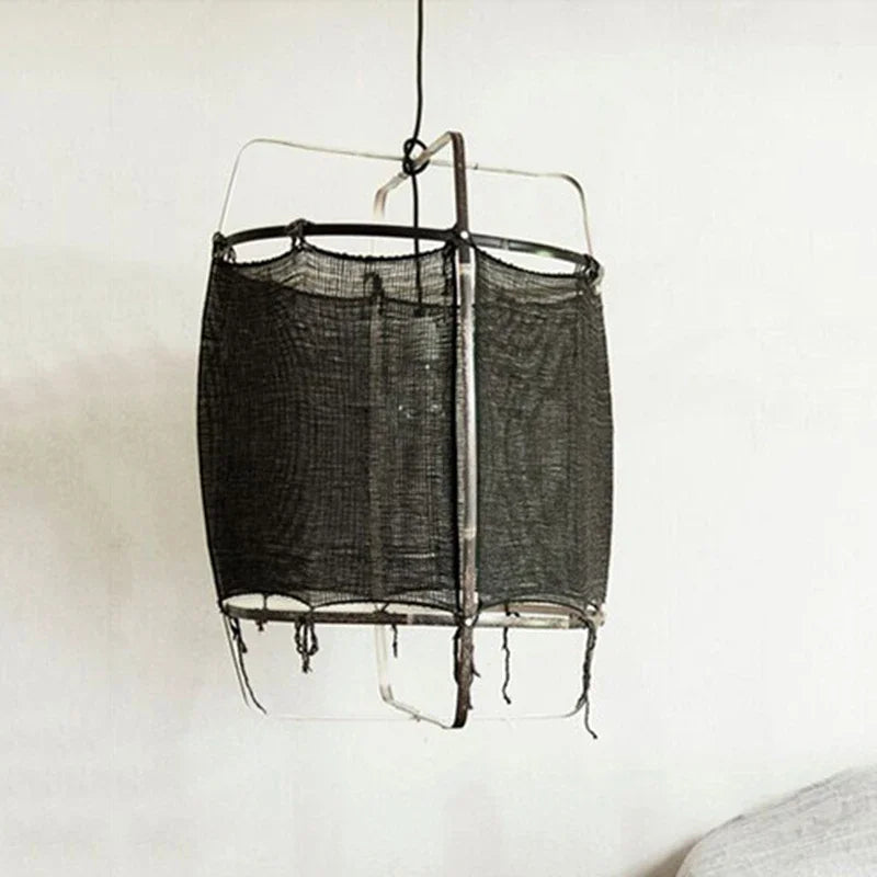 Axyaa Bohemian Gauze Ceiling Pendant Light for Art Deco Ambiance