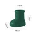 Axyaa Ceramic Boot Vase Pen Holder Tabletop Storage Home Decoration Accessory