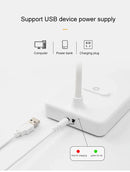 Axyaa LED Desk Lamp: Rechargeable, Foldable, Dimmable, 3 Color Levels