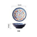 Axyaa Retro Ceramic Double Ear Large Soup Bowl Tableware