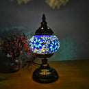 Axyaa Turkish Mosaic Table Lamp Material Package Handmade Glass Night Light Design Gift