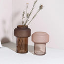 Axyaa Geometric Glass Vase Hydroponic Flower Pot Home Decor Ornament