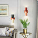 Axyaa Modern Cream Double Head LED Wall Lamps for Home Indoor Decor