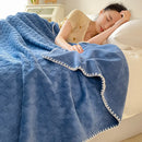 Axyaa Soft Waxy Stroking Cats Blanket - Four Seasons Air Conditioning Waffle Blanket
