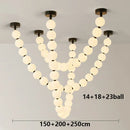 Axyaa LED Pendant Light Chandeliers for Modern Home Decor & Indoor Lighting