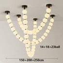 Axyaa LED Chandeliers for Modern Home Decor and Dining Room Lighting