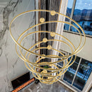 Axyaa Modern LED Pendant Light Chandeliers for Living Room and Dining Room