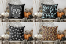 Axyaa Halloween Sugar Skull Pattern Decorative Pillow Cover