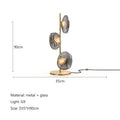 Axyaa Minimalist LED Floor Lamp for Living Room Hotel Bedroom Bedside
