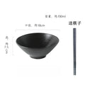 Axyaa Ramen Soup Salad Dessert Sashimi Bowl Set - Retro Japanese Ceramic Bowls