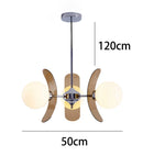 Axyaa Modern Chandelier Stair Pendant Light Living Room Interior Lighting