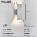 Axyaa LED Wall Lamp IP65 Waterproof Modern Minimalist Aluminum Indoor Outdoor Light