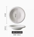 Axyaa Irregular Petal Bowl - Elegant Deep Plate for Salads, Fruits