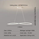 Axyaa Modern LED Dining Pendant Lights Chandeliers for Kitchen and Restaurant