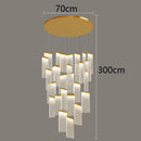 Axyaa LED Pendant Light for Living Room Staircase Chandeliers Modern Home Decor