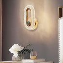Axyaa Crystal LED Wall Lamp: Modern Nordic Sconces for Living Room, Bedroom